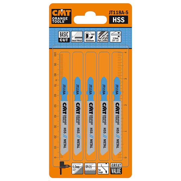 ΠΡΙΟΝΑΚΙΑ ΣΕΓΑΣ ΜΕΤΑΛΛΟΥ CMT JT118A-5 HSS